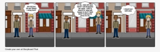 Wes The Author - Cartoon
