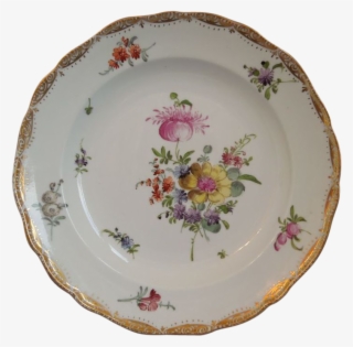 Antique ~ Meissen Porcelain Plate ~ Rococo Design ~ - Plate