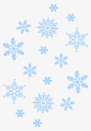 Free Png Download Blue Snowflakes Falling Png Images - Light Blue Snowflake Clipart