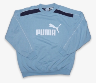 Vintage Puma Logo Print Crewneck Sweatshirt