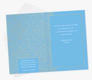 White Dove Confirmation Card For Son - Brochure