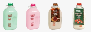 Milk In Glass Bottles Available Flavors From Byrne - Plastic Bottle