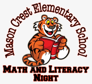 Reminder Join Us On Dec 11 For Math And Literacy Night - Tiger Reading Clipart
