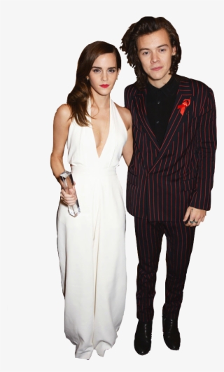 Harry Styles And Emma Watson At The British Fashion - Tuxedo