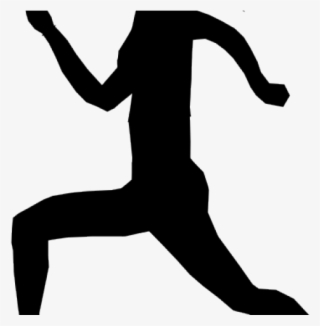 Girl Running Png - Silhouette