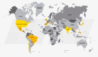 International Experience - World Map