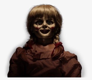 Creepy Possessed Doll Annabelle - Annabelle Doll Png