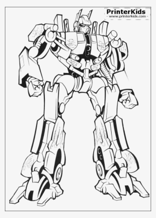 Ravishing Autobot Pages Printable For Beatiful Transformers - Transformer Police Coloring Page