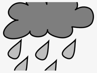 Rain Clipart Rain Cloud - Cartoon Cloud With Rain