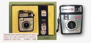 The 1966 Cubex Iv Official Senior Girl Scout Camera - Mirrorless Interchangeable-lens Camera