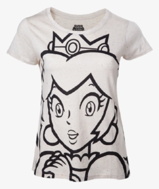 Outline Peach Female T-shirt - Camiseta Para Mujer De La Princessa Peach