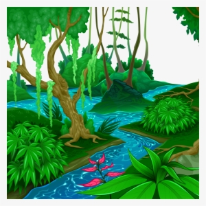 Tropical And Subtropical Moist Broadleaf Forests Tropical - Dibujos De Bosques Tropicales