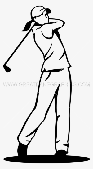 At Getdrawings Com Free Jpg Free Library - Golfer Drawing