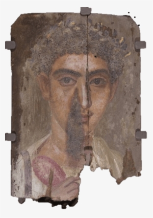 Mummy Portrait , Wood, From Tebtunis, Fayum/ Phoebe - Fayum Mummy Portraits