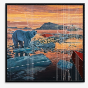 Mary Iverson And Pangeaseed Polar Bear Print Release - Painting