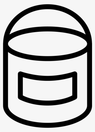 Painting Bucket Computer Icons Drawing - Black And White Paint Bucket Clipart