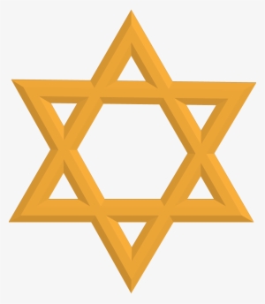 Gold Star Of David - Symbol Of Judaism
