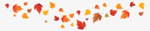 Fall Leaves Banner Clip Art