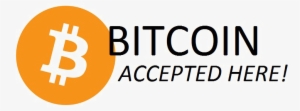 Bitcoin Accepted Here Button Png Hd