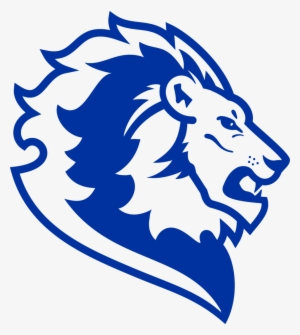 Blue Lion Head Png - Harding Academy Memphis