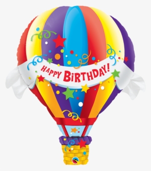 Happy Birthday Hot Air Balloon - Hot Air Balloon Helium Singapore
