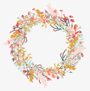 This Graphics Is Watercolor Wreath Leaf Element About - Watercolor Painting