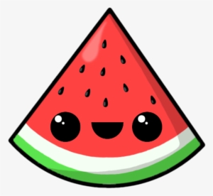 Watermelon Clipart Kawaii - Kawaii Watermelon