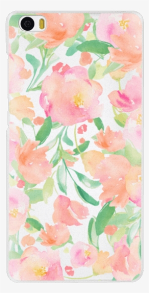 Cute Watercolor Flower Iphone Case - Garden Roses
