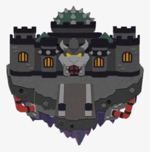 Black Bowser's Castle - Black Bowser Paper Mario