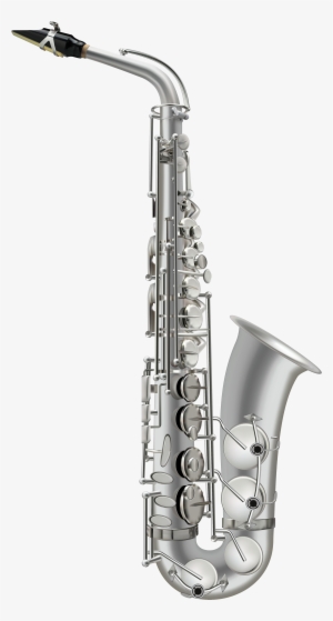 Silver Saxophone Png Clipart - Saxophone Silver Clipart