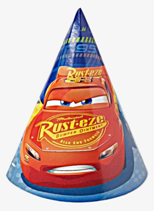 Cars 3 Cone Party Hats - Cars 3 Paper Cone Hats