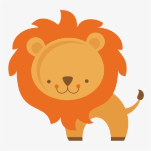 Lion Clipart Baby Animal - Cute Wild Animal Clipart