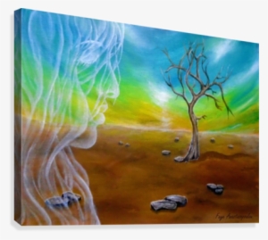 Breath Of An Angel Canvas Print - Painting