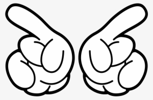 Png Images Mickey Mouse Hands - Mickey Hands Png
