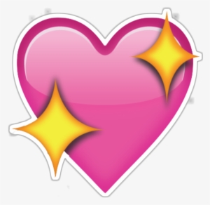 Pink Emoji Heart Png