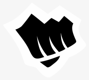 Riot Fist Inverted1 - Riot Games Fist Png