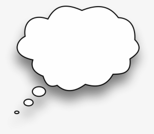 Speech Bubble Free Vector - Thought Bubble Black Background