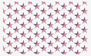 Seamless Usa Flag Star Pattern Png - American Flag Background Pattern