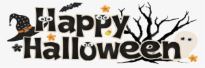 Png Halloween Banners - Happy Halloween Clipart
