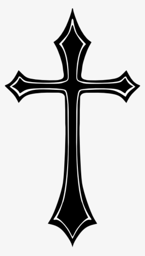 Gothic Cross - Cross Tattoo Png