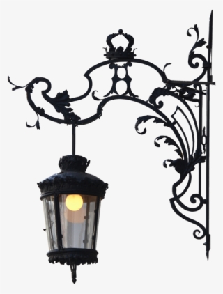 Objects - Hanging Street Lamp Png
