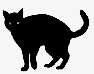 Black Cat Png Transparent Image - Black Cat For Halloween