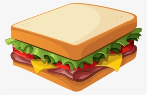 Sandwich Png Clipart Vector Picture - Sandwich Clipart Png
