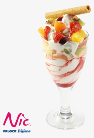 Coupe Fresh Fruit Png-423kb - Fruit Ice Cream Png