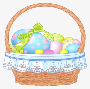Easter Basket Bunny Png Transparent Easter Basket Bunny - Easter Basket Clipart
