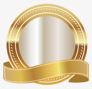 Gold Backgrounds Png - Gold Banner Ribbon Png
