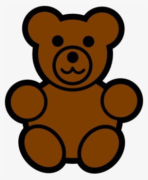 Bear Clipart - Easy Cartoon Teddy Bear
