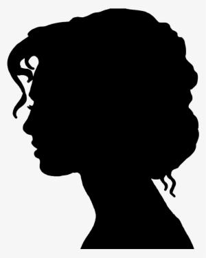 Woman Silhouette Png - Woman Face Silhouette Png