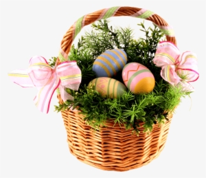Easter Basket Eggs Png - Easter Egg Basket Png