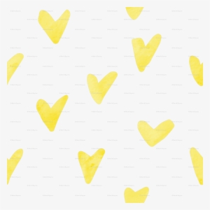 Lemon Yellow Wallpaper - Heart
